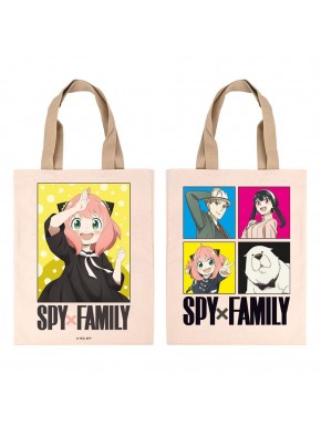 Sac en coton Spy x Family avec Anya et famille