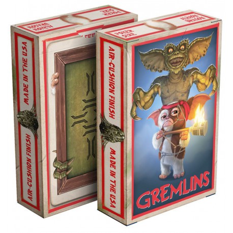 Baralho de poker com tema Gremlins