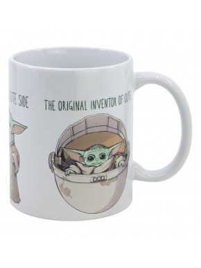Taza de cerámica de Star Wars con Baby Grogu
