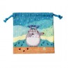 Saco Marine Totoro na Chuva 20 x 19 cm - Licença Oficial
