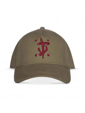 Casquette verte Doom The Dark Ages Slayer avec broderie rouge