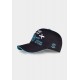 Gorra de béisbol negra con Squirtle bordado