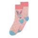 chaussettes Pokémon Évolution d'Evoli en rose, bleu et vert