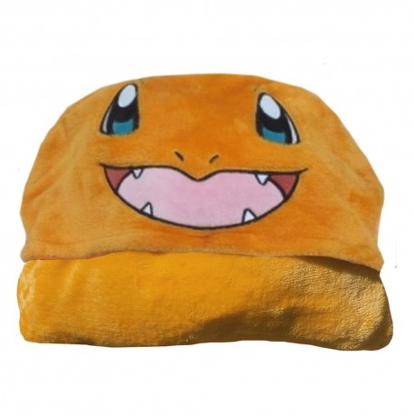 Couverture à capuche Charmander Pokémon 120 x 150 cm