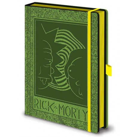 Book Premium A5 Rick and Morty Face to Face