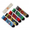 Pack de 5 Pares de Meias Avengers Marvel S-M