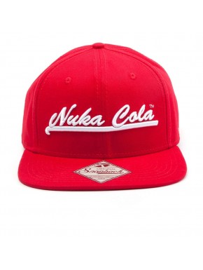 Boné Snapback vermelho Nuka Cola Fallout 4