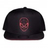 Boné Snapback Marvel Spider-Man Face em Algodão