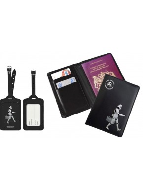 Conjunto de viagem Stormtrooper com capa e etiquetas