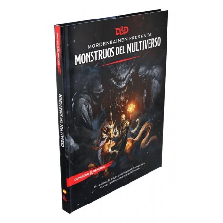 Capa do livro Monstros do Multiverso de Dungeons & Dragons