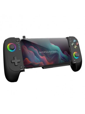 Gamepad Mars Gaming Multifun preto com smartphones