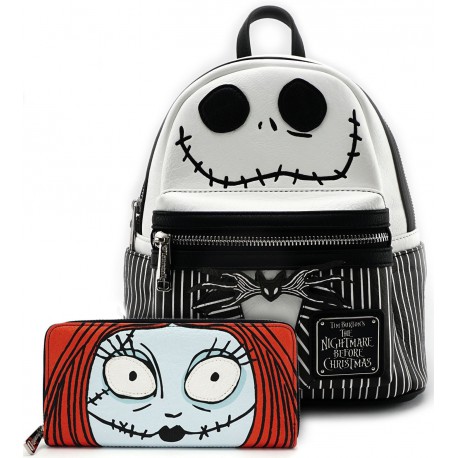 Pack Loungefly Jack y Sally Pesadilla Antes de Navidad