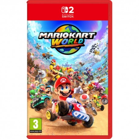 Capa do jogo Mario Kart World para Nintendo Switch 2