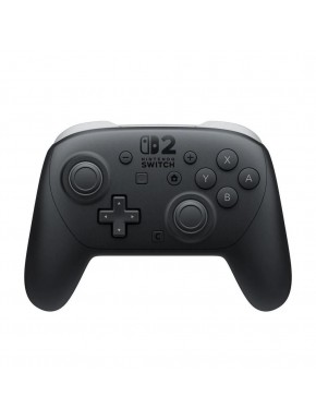 Gros plan sur la manette Pro Nintendo Switch 2 noire