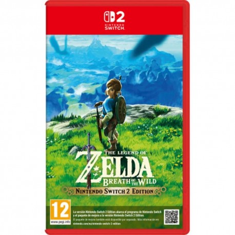 Caixa do jogo Zelda Breath of the Wild para Nintendo Switch 2
