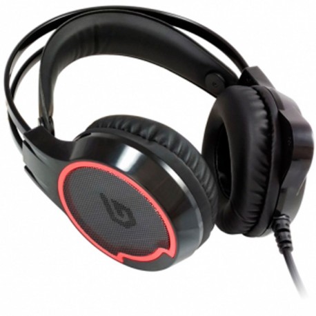 Auriculares gaming ATHAN01B con luces LED y sonido 7.1