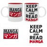 Mug en Céramique Keep Calm and Read Manga 320ml