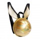 Mochila dourada Harry Potter em forma de Pomo de Ouro