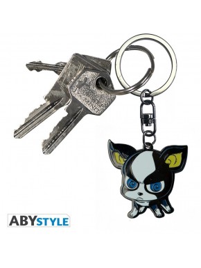 Porte-clés en métal Iggy de Jojo's Bizarre Adventure