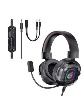 Auricular gaming ATHAN03B Conceptronic con luces LED RGB