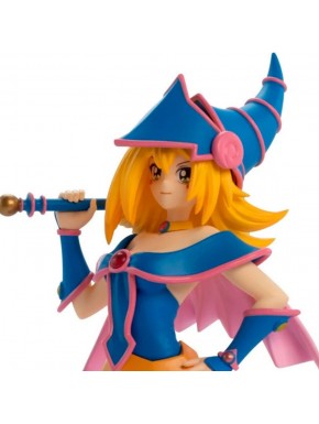 Figurine Yu-Gi-Oh! Dark Magician Girl en tenue bleue et rose