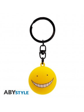 Porte-clés 3D jaune de Koro-Sensei