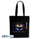 Tote bag negro de Solo Leveling con diseño Arise
