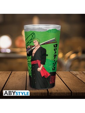 Copo de coleção One Piece Zoro 400ml