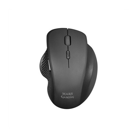 Mouse de design ergonômico preto Mars Gaming MMWERGO