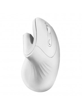 Mouse vertical sem fio Mars Gaming MMWERGOPROW branco
