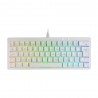 Teclado Mars Gaming MKMINIPRO RGB Branco 60% Mecânico