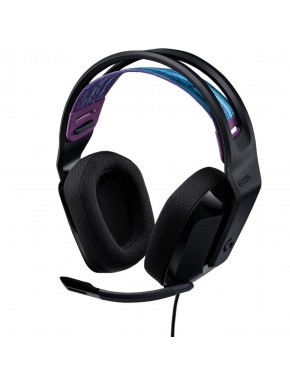 Casque Logitech G335 noir avec microphone
