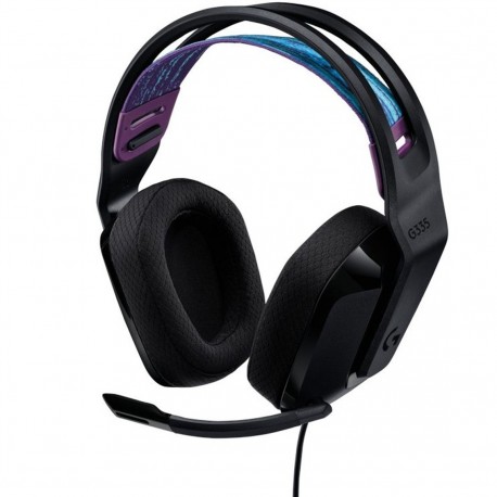 Casque Logitech G335 noir avec microphone