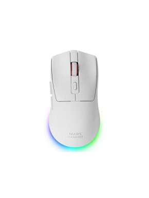 Mouse sem fio branco Mars Gaming MM-T3