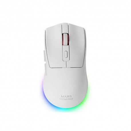 Mouse sem fio branco Mars Gaming MM-T3