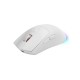 Mouse sem fio branco Mars Gaming MM-T3