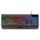Teclado Mars Gaming MK124 com iluminação FRGB