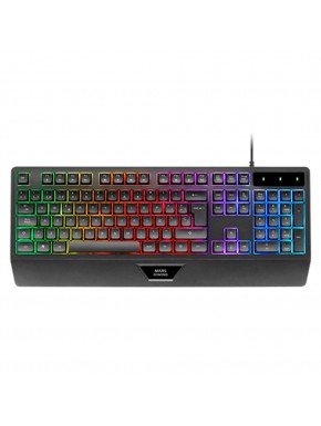Teclado Mars Gaming MK124 com iluminação FRGB