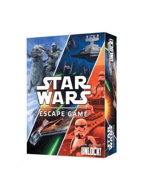 Caja del juego de mesa Star Wars Escape Game