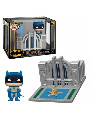 Funko Pop Town de Batman con el Hall de Justicia