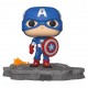 Funko Pop Deluxe Capitán América de Los Vengadores Assemble