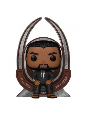 Figura Funko Pop T'Challa en su trono de Black Panther