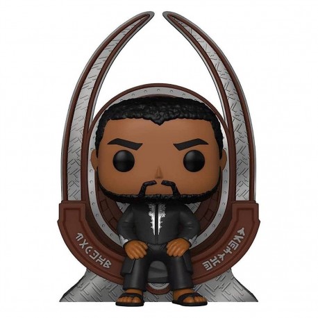 Figura Funko Pop T'Challa en su trono de Black Panther