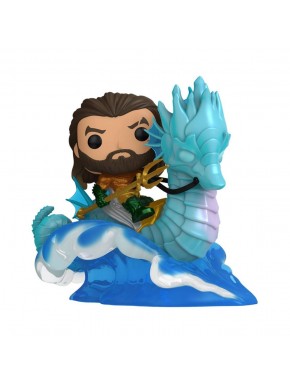 Funko Pop Ride Deluxe de Aquaman con Storm de DC Comics