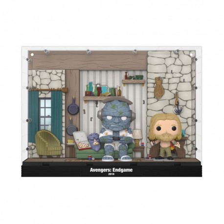 Scène Funko Pop Moments Deluxe de Thor dans Avengers Endgame