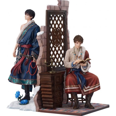 Statues Wu Xie et Zhang Qiling 27 cm Time Raiders