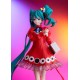 Estatua de PVC de Hatsune Miku en vestido rojo con coletas largas