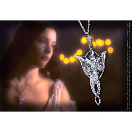 Colgante plata de ley Evenstar de Arwen