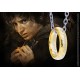 Anillo Único de El Señor de los Anillos en cadena de plata