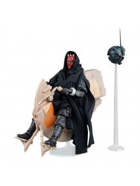 Figura de Darth Maul com Sith Speeder